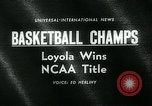 Standbild College Basketball Turnier Louisville Kentucky USA, 1963, aus Sekunde 5 historischem Filmmaterial Videoclip 65675039138