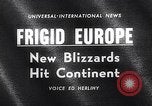 Standbild Blizzards Europa, 1963, aus Sekunde 15 historischem Filmmaterial Videoclip 65675039139