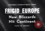 Standbild Blizzards Europa, 1963, aus Sekunde 16 historischem Filmmaterial Videoclip 65675039139