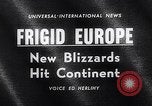Standbild Blizzards Europa, 1963, aus Sekunde 18 historischem Filmmaterial Videoclip 65675039139