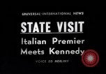 Image of John Kennedy Washington DC USA, 1963, second 1 stock footage video 65675039150