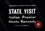 Image of John Kennedy Washington DC USA, 1963, second 5 stock footage video 65675039150
