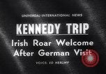 Image John Kennedy Berlin Allemagne, 1963, de la seconde 1 séquences d'archives historiques vidéo 65675039159