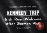 Image John Kennedy Berlin Allemagne, 1963, de la seconde 4 séquences d'archives historiques vidéo 65675039159