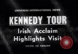 Immagine di John Kennedy L'Irlanda, 1963, secondo 1 filmato di repertorio 65675039163