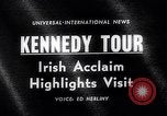 Immagine di John Kennedy L'Irlanda, 1963, secondo 5 filmato di repertorio 65675039163