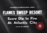 Standbild Atlantic City Fire Atlantic City New Jersey USA, 1963, aus Sekunde 5 historischem Filmmaterial Videoclip 65675039169