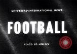 Standbild Football Game United States USA, 1963, aus Sekunde 1 historischem Filmmaterial Videoclip 65675039172