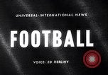 Standbild Football Game United States USA, 1963, aus Sekunde 3 historischem Filmmaterial Videoclip 65675039172