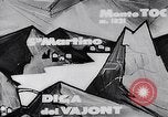 Standbild Vajont Staudamm Italien, 1963, aus Sekunde 34 historischem Filmmaterial Videoclip 65675039173