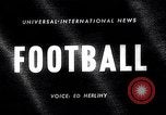 Standbild Fußball Ann Arbor Michigan USA, 1963, aus Sekunde 1 historischem Filmmaterial Videoclip 65675039174