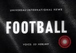 Standbild Fußball Ann Arbor Michigan USA, 1963, aus Sekunde 3 historischem Filmmaterial Videoclip 65675039174