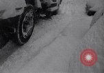 Immagine di Innevate per strade e veicoli New York City USA, 1947, secondo 48 filmato di repertorio 65675039184