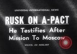 Image of Dean Rusk United States USA, 1963, second 3 stock footage video 65675039185