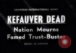 Image of Senator Estes Kefauver United States USA, 1963, second 3 stock footage video 65675039186