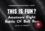 Standbild Tiertreibens Pamplona Spanien, 1963, aus Sekunde 4 historischem Filmmaterial Videoclip 65675039203