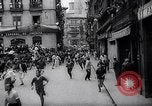Standbild Tiertreibens Pamplona Spanien, 1963, aus Sekunde 6 historischem Filmmaterial Videoclip 65675039203