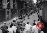 Standbild Tiertreibens Pamplona Spanien, 1963, aus Sekunde 18 historischem Filmmaterial Videoclip 65675039203