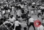 Standbild Tiertreibens Pamplona Spanien, 1963, aus Sekunde 36 historischem Filmmaterial Videoclip 65675039203