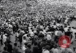 Standbild Tiertreibens Pamplona Spanien, 1963, aus Sekunde 51 historischem Filmmaterial Videoclip 65675039203