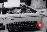 Standbild Telex Maschine Washington DC USA, 1963, aus Sekunde 25 historischem Filmmaterial Videoclip 65675039209