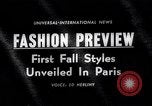 Image of fashion models Paris France, 1963, second 1 stock footage video 65675039216