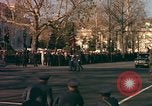 Image of flag-draped casket Washington DC USA, 1963, second 3 stock footage video 65675039219