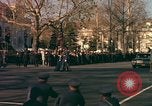 Image of flag-draped casket Washington DC USA, 1963, second 4 stock footage video 65675039219