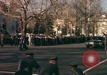 Image of flag-draped casket Washington DC USA, 1963, second 6 stock footage video 65675039219