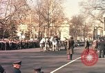 Image of flag-draped casket Washington DC USA, 1963, second 7 stock footage video 65675039219