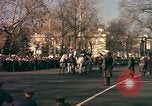 Image of flag-draped casket Washington DC USA, 1963, second 8 stock footage video 65675039219