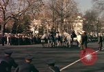 Image of flag-draped casket Washington DC USA, 1963, second 11 stock footage video 65675039219