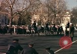 Image of flag-draped casket Washington DC USA, 1963, second 14 stock footage video 65675039219