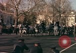 Image of flag-draped casket Washington DC USA, 1963, second 16 stock footage video 65675039219