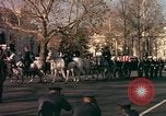 Image of flag-draped casket Washington DC USA, 1963, second 18 stock footage video 65675039219