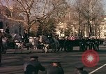 Image of flag-draped casket Washington DC USA, 1963, second 20 stock footage video 65675039219