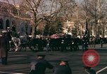 Image of flag-draped casket Washington DC USA, 1963, second 25 stock footage video 65675039219