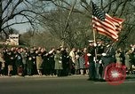 Image of flag-draped casket Washington DC USA, 1963, second 36 stock footage video 65675039219
