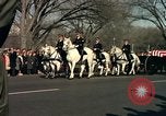 Image of flag-draped casket Washington DC USA, 1963, second 47 stock footage video 65675039219