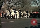 Image of flag-draped casket Washington DC USA, 1963, second 48 stock footage video 65675039219