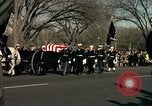 Image of flag-draped casket Washington DC USA, 1963, second 55 stock footage video 65675039219