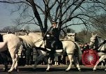Image of flag-draped casket Washington DC USA, 1963, second 58 stock footage video 65675039219