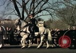 Image of flag-draped casket Washington DC USA, 1963, second 60 stock footage video 65675039219