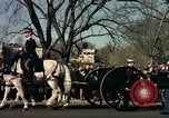 Image of flag-draped casket Washington DC USA, 1963, second 61 stock footage video 65675039219