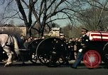 Image of flag-draped casket Washington DC USA, 1963, second 62 stock footage video 65675039219