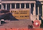 Standbild Zuschauer Washington DC USA, 1963, aus Sekunde 7 historischem Filmmaterial Videoclip 65675039228