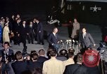 Standbild Präsident Lyndon B Johnson Andrews Air Force Base Maryland USA, 1963, aus Sekunde 38 historischem Filmmaterial Videoclip 65675039233