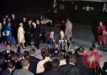 Standbild Präsident Lyndon B Johnson Andrews Air Force Base Maryland USA, 1963, aus Sekunde 39 historischem Filmmaterial Videoclip 65675039233