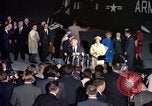 Standbild Präsident Lyndon B Johnson Andrews Air Force Base Maryland USA, 1963, aus Sekunde 44 historischem Filmmaterial Videoclip 65675039233