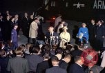 Standbild Präsident Lyndon B Johnson Andrews Air Force Base Maryland USA, 1963, aus Sekunde 45 historischem Filmmaterial Videoclip 65675039233